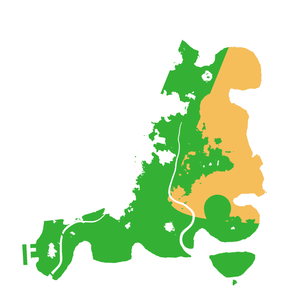 Biome Rust Map: Procedural Map, Size: 3000, Seed: 325783