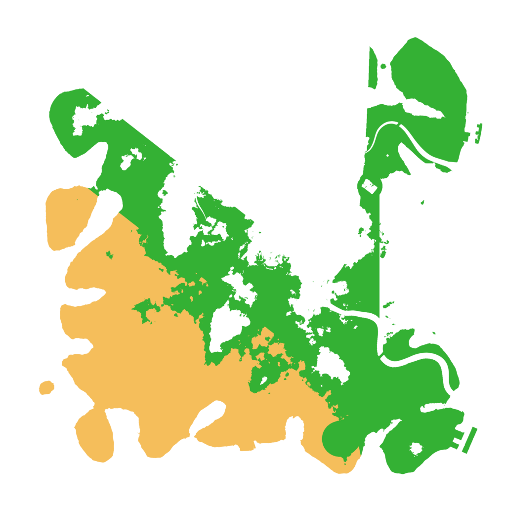 Biome Rust Map: Procedural Map, Size: 3750, Seed: 700492547