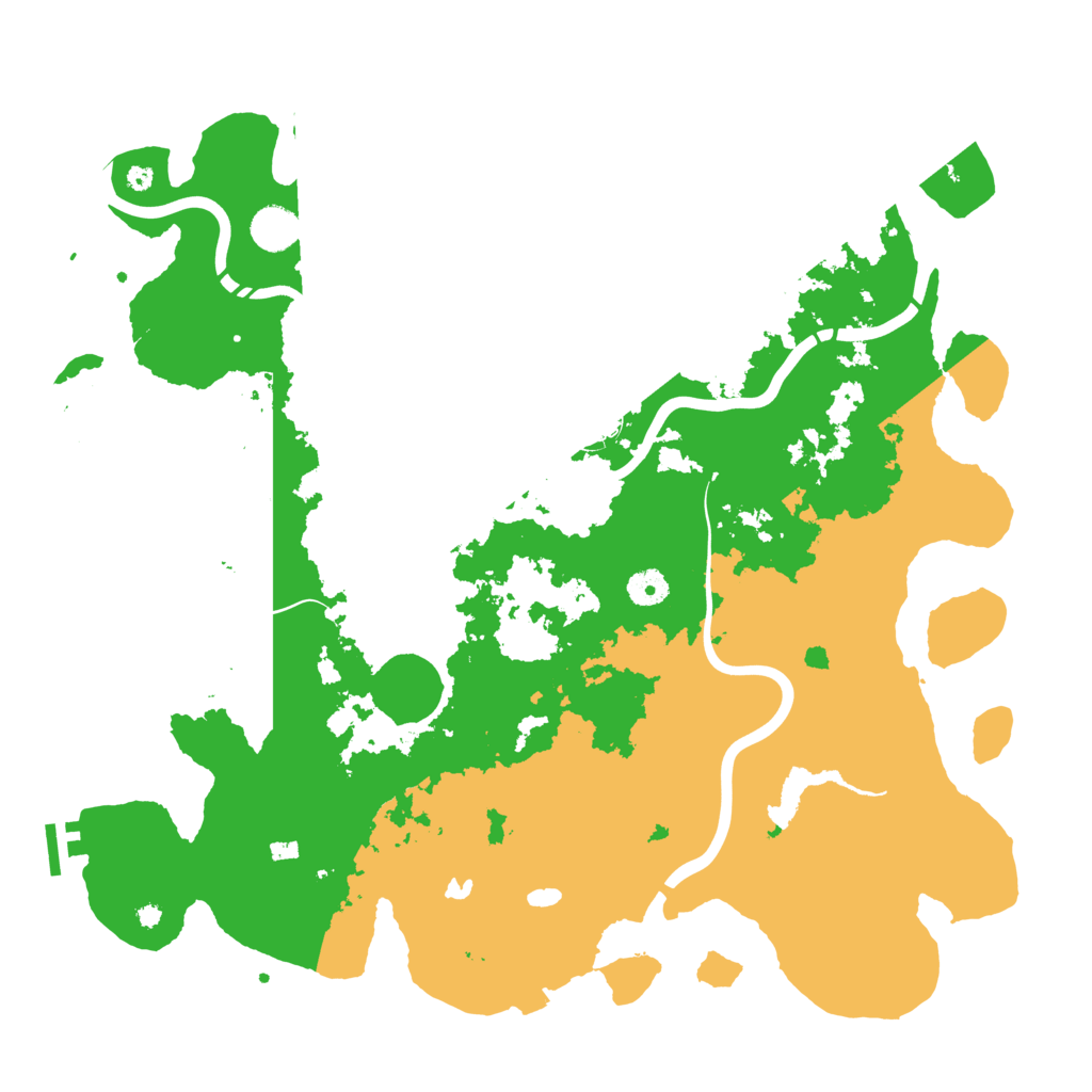 Biome Rust Map: Procedural Map, Size: 4250, Seed: 853442169