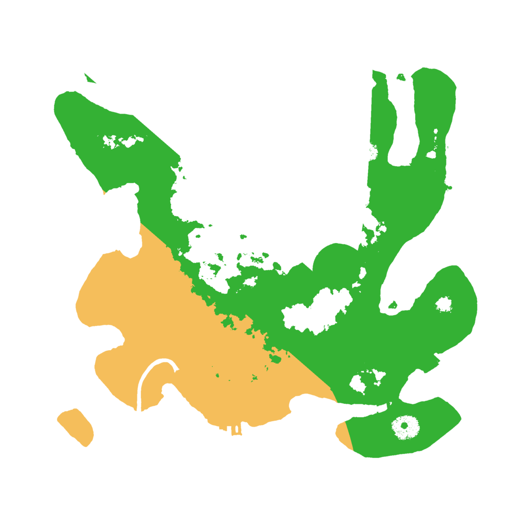 Biome Rust Map: Procedural Map, Size: 3000, Seed: 146542089