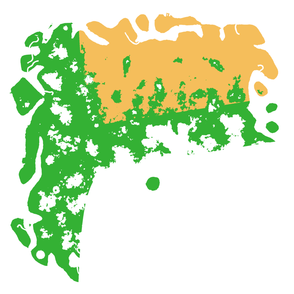 Biome Rust Map: Procedural Map, Size: 6000, Seed: 93731