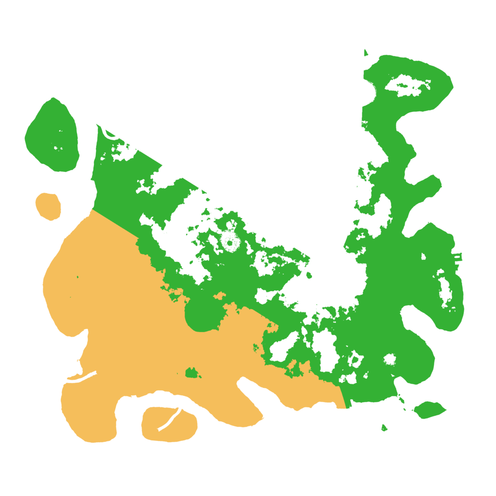 Biome Rust Map: Procedural Map, Size: 3800, Seed: 26343021