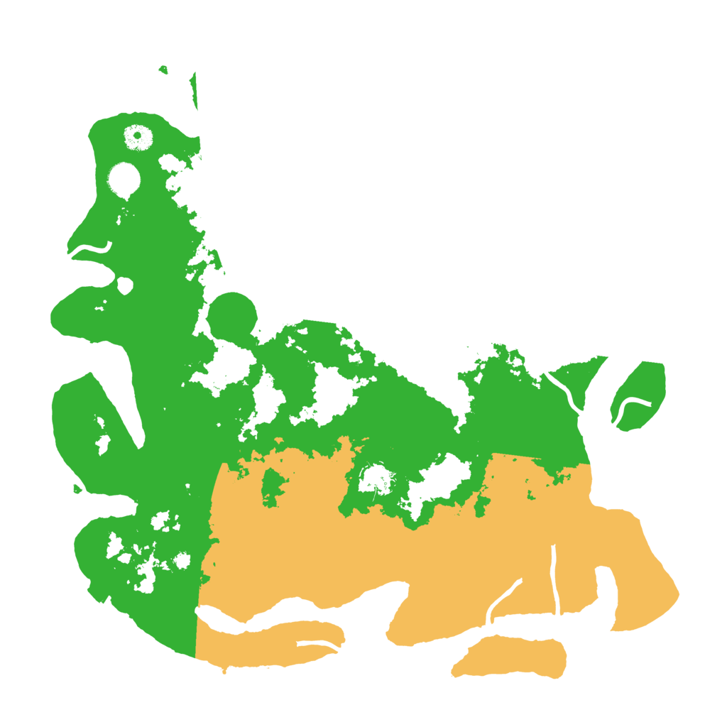 Biome Rust Map: Procedural Map, Size: 3950, Seed: 19166373