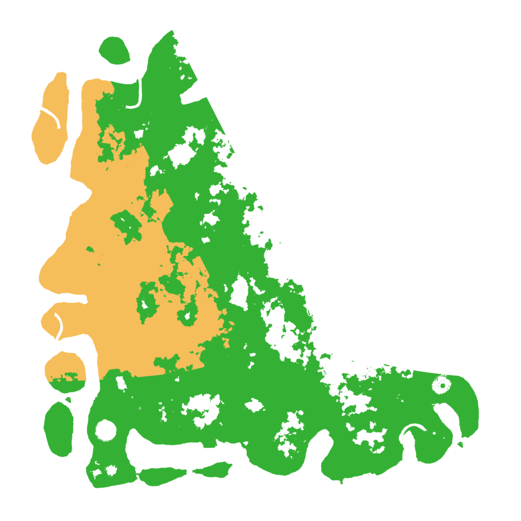 Biome Rust Map: Procedural Map, Size: 4400, Seed: 69427905