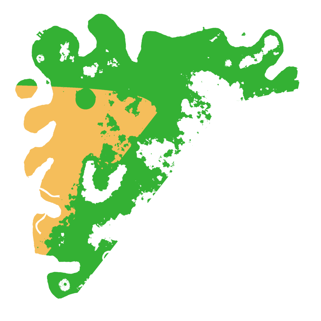 Biome Rust Map: Procedural Map, Size: 4250, Seed: 73801067