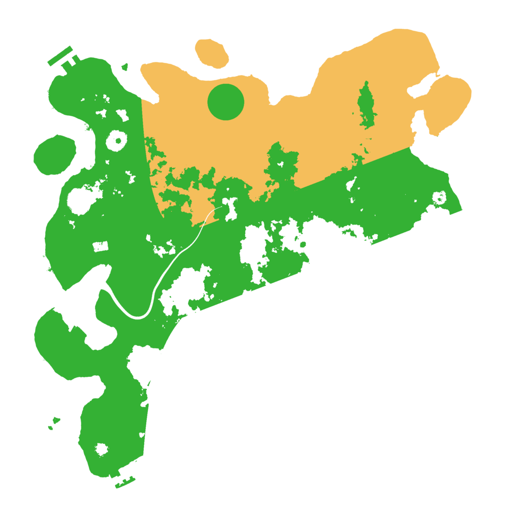 Biome Rust Map: Procedural Map, Size: 3750, Seed: 19990789