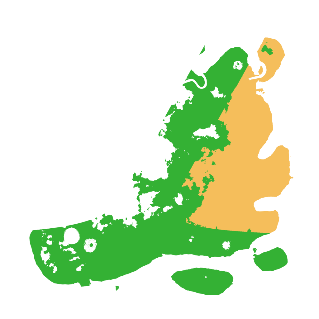 Biome Rust Map: Procedural Map, Size: 3600, Seed: 16837738