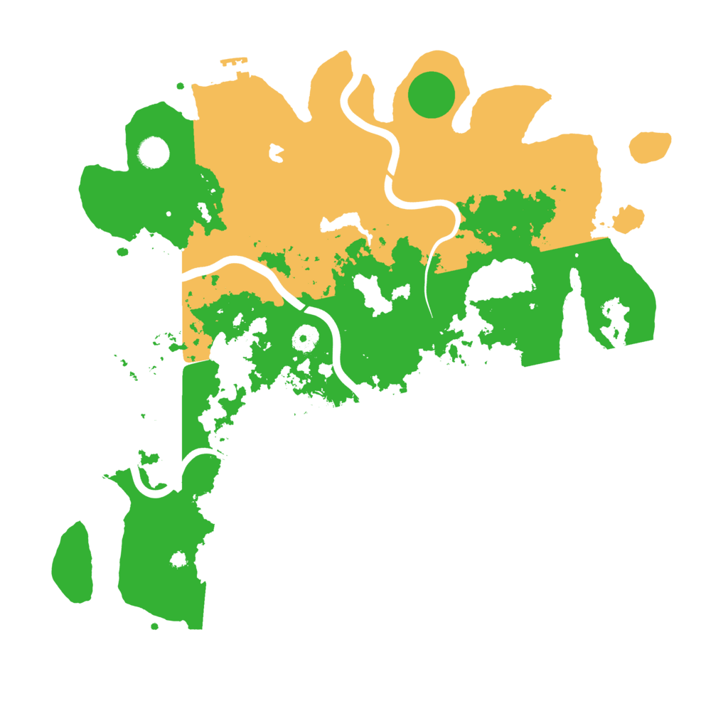 Biome Rust Map: Procedural Map, Size: 4100, Seed: 9608793