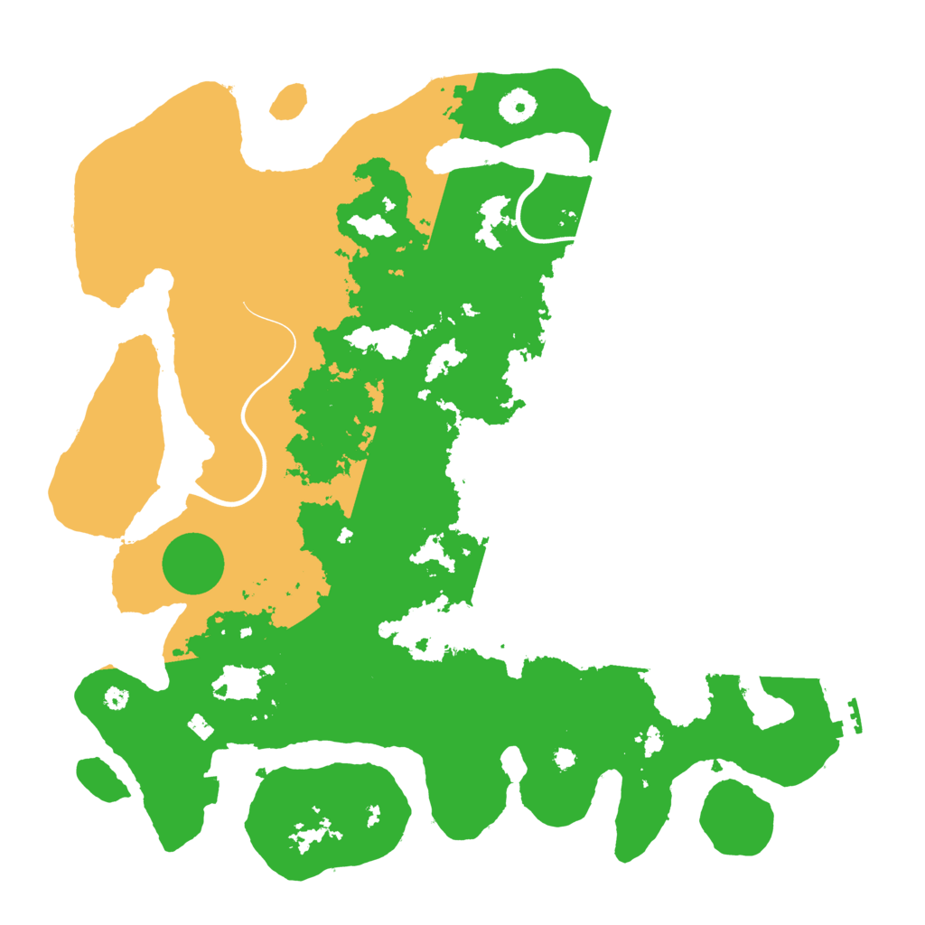 Biome Rust Map: Procedural Map, Size: 3950, Seed: 53535069