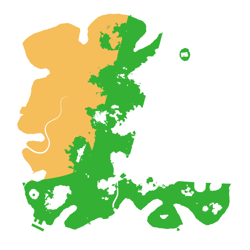 Biome Rust Map: Procedural Map, Size: 3850, Seed: 50706378