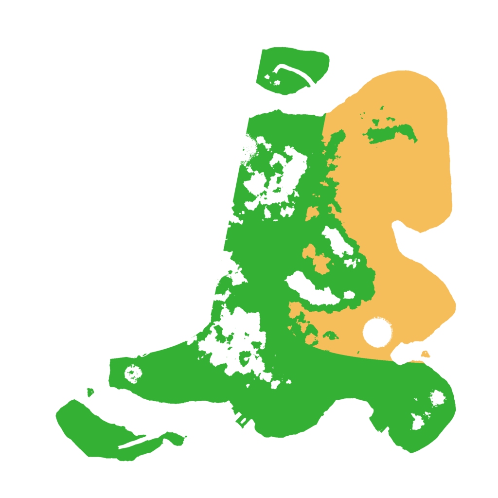 Biome Rust Map: Procedural Map, Size: 3000, Seed: 9292