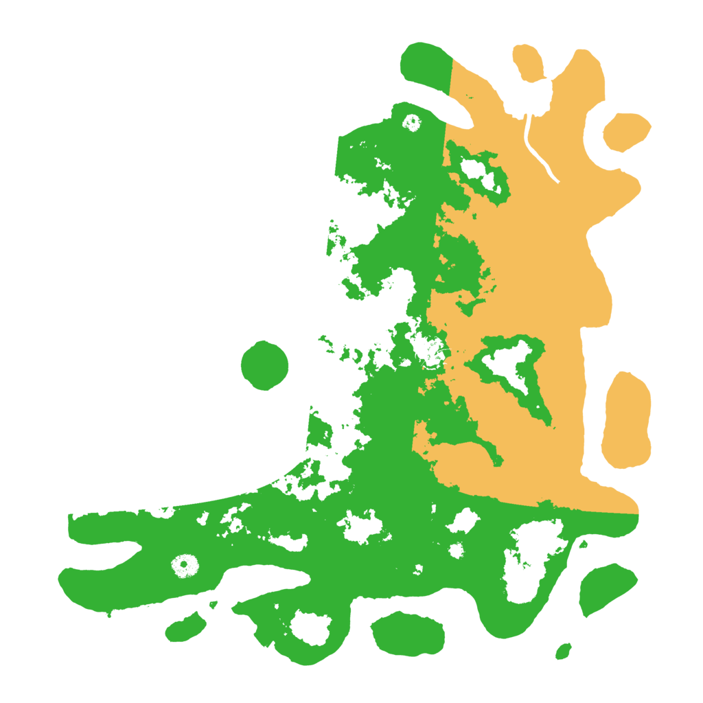 Biome Rust Map: Procedural Map, Size: 4200, Seed: 886189799