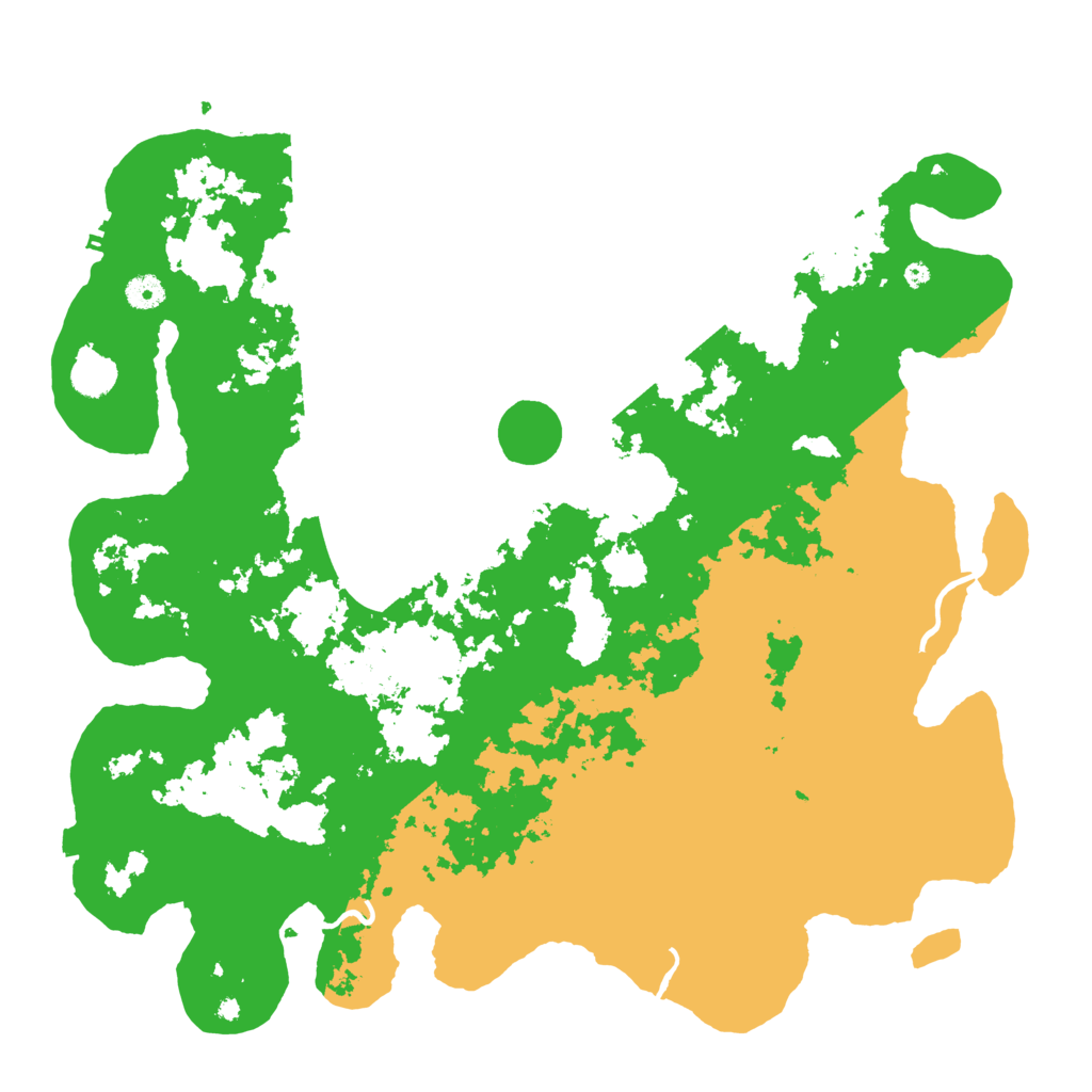 Biome Rust Map: Procedural Map, Size: 4500, Seed: 2034656305