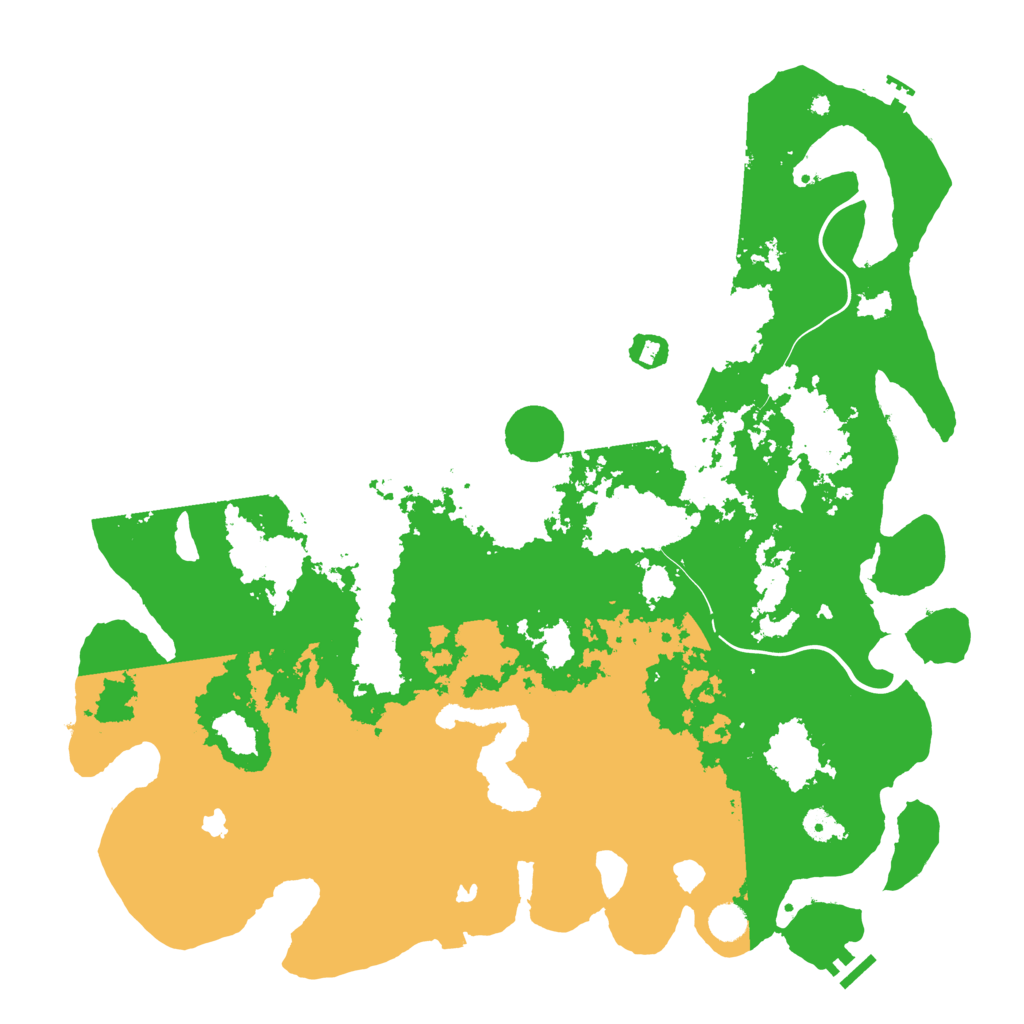 Biome Rust Map: Procedural Map, Size: 4800, Seed: 1698272120