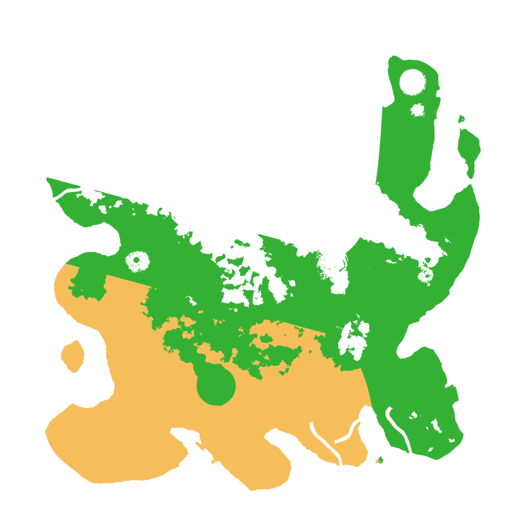 Biome Rust Map: Procedural Map, Size: 3544, Seed: 22000021