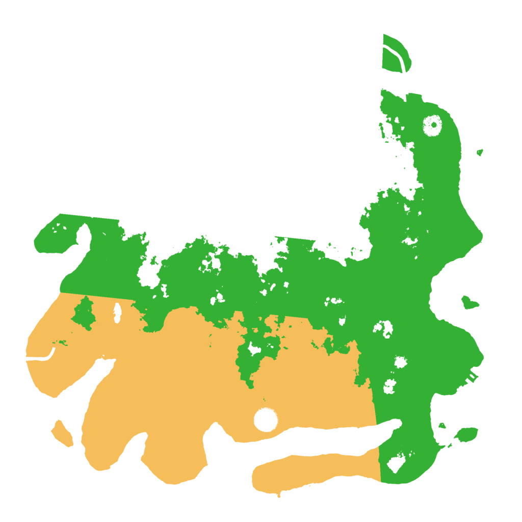 Biome Rust Map: Procedural Map, Size: 3850, Seed: 19446177