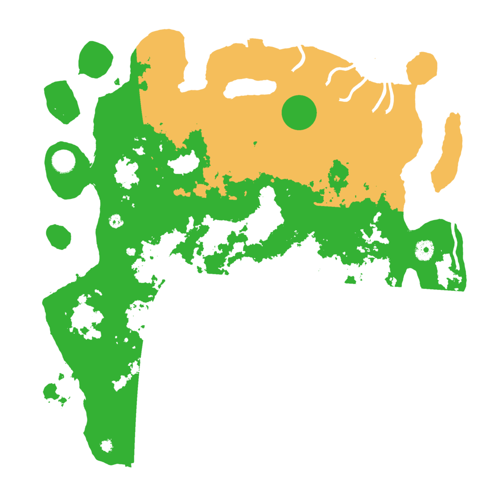 Biome Rust Map: Procedural Map, Size: 3800, Seed: 72238491