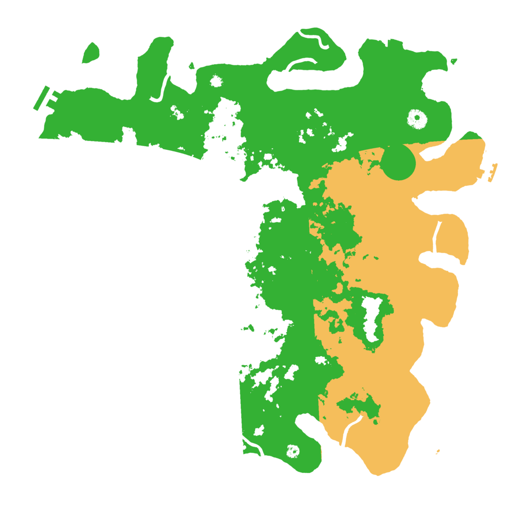 Biome Rust Map: Procedural Map, Size: 4000, Seed: 57071975