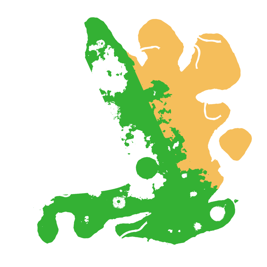 Biome Rust Map: Procedural Map, Size: 3250, Seed: 5508