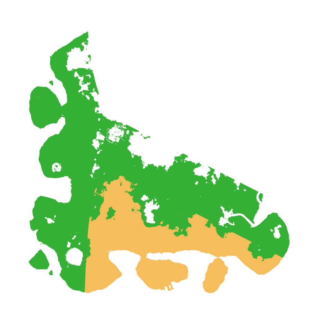 Biome Rust Map: Procedural Map, Size: 3400, Seed: 96604352