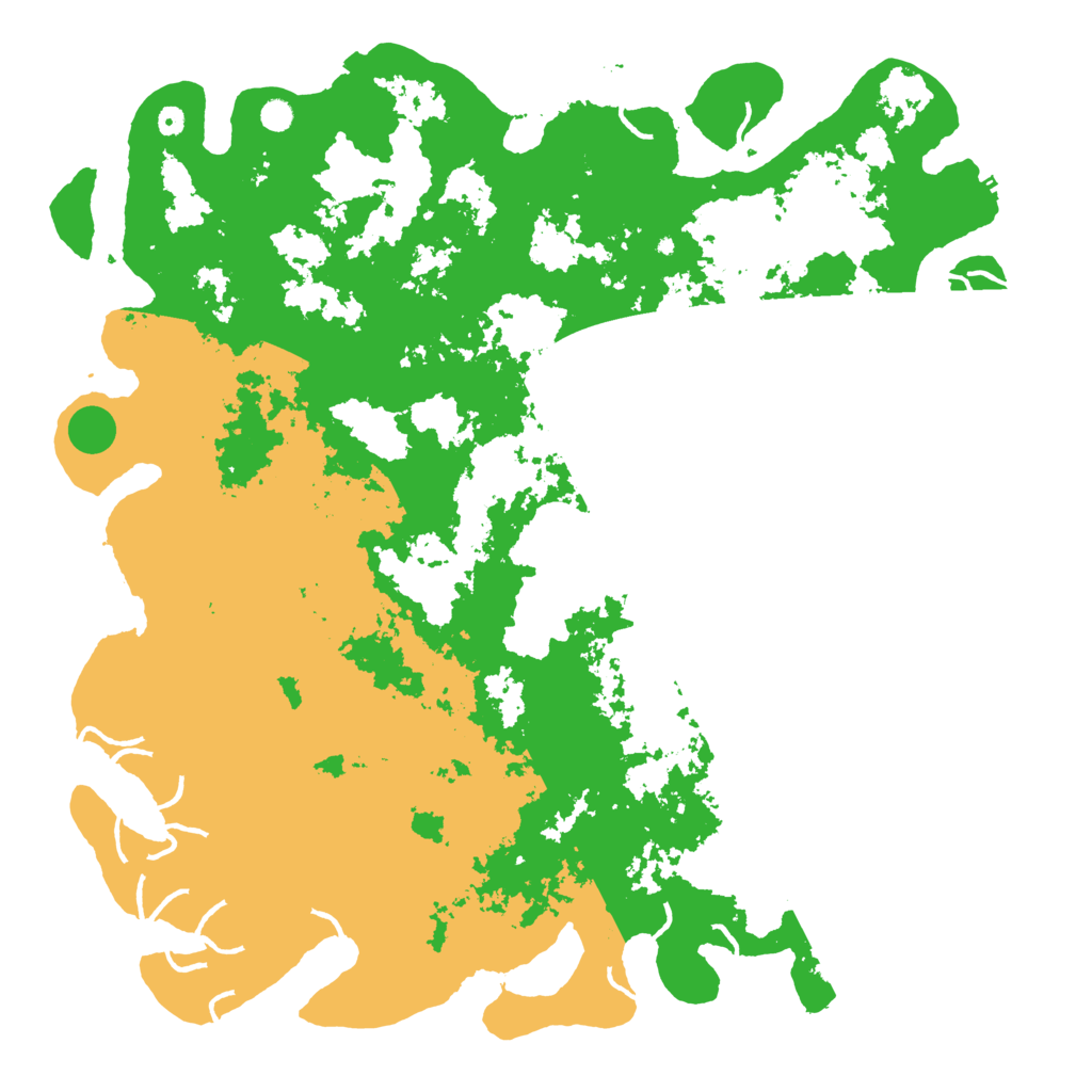 Biome Rust Map: Procedural Map, Size: 6000, Seed: 304407743