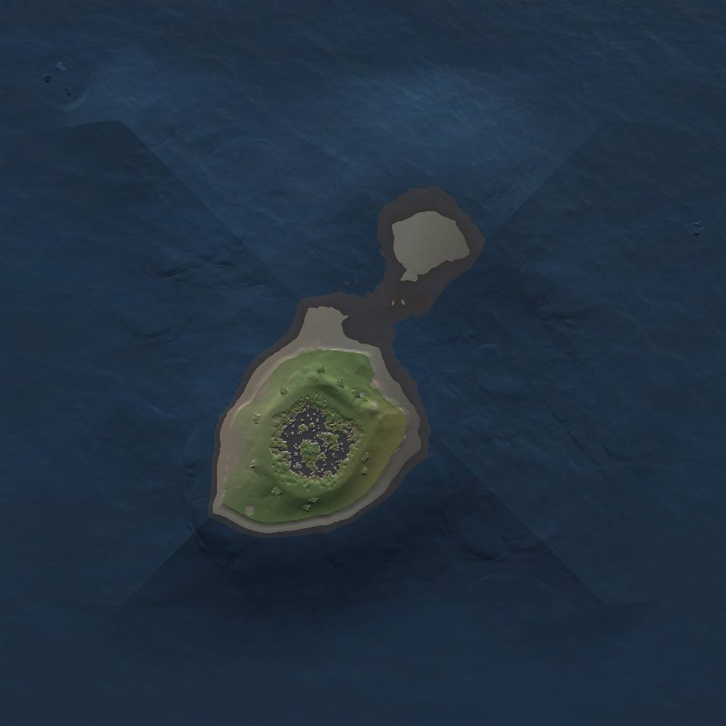 Rust Map: Procedural Map, Size: 1000, Seed: 1673339547, 3 Monuments