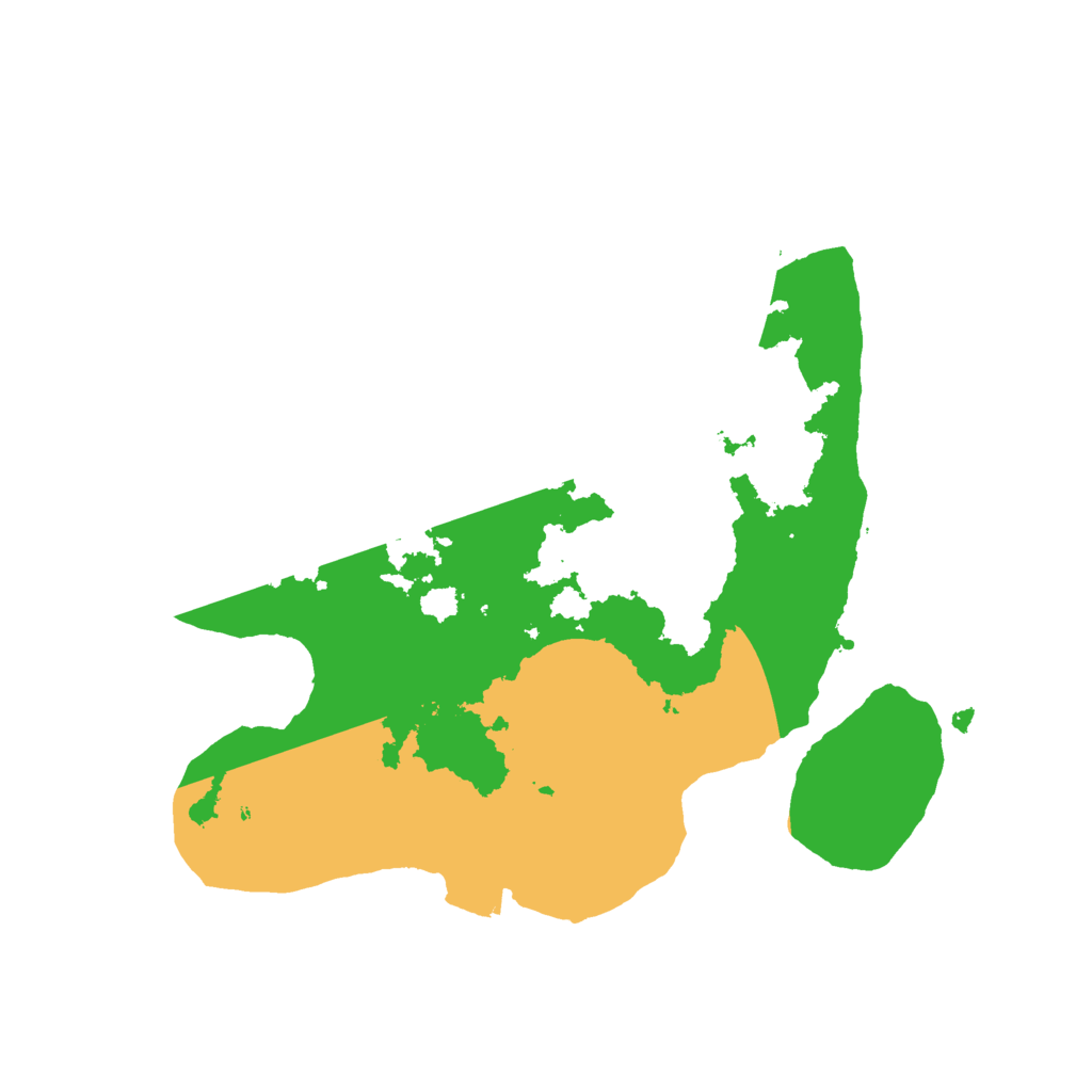 Biome Rust Map: Procedural Map, Size: 2255, Seed: 648252