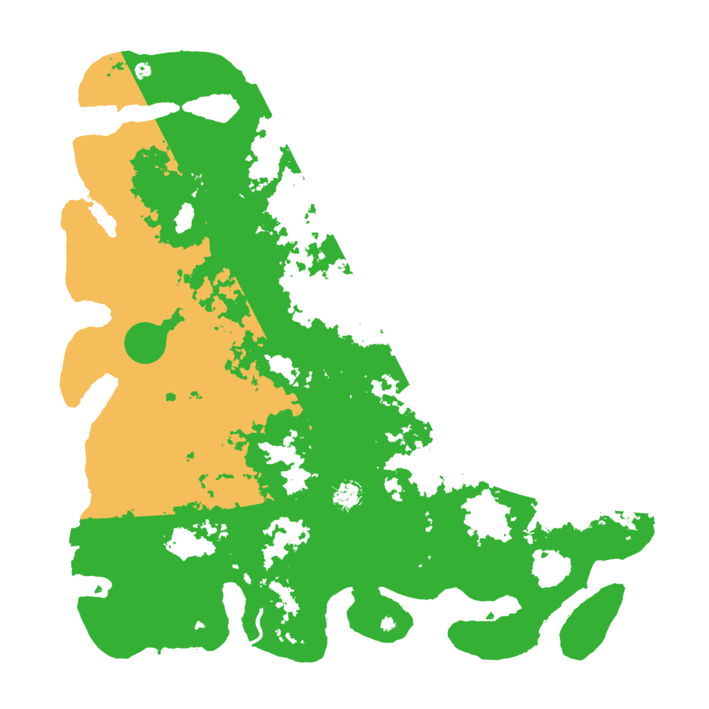 Biome Rust Map: Procedural Map, Size: 4500, Seed: 121315450