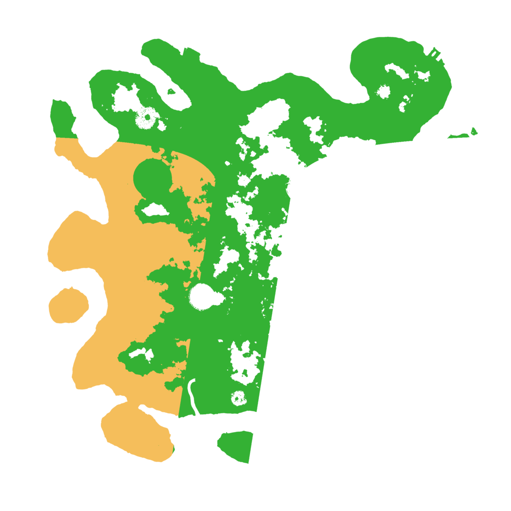 Biome Rust Map: Procedural Map, Size: 3500, Seed: 1152012525