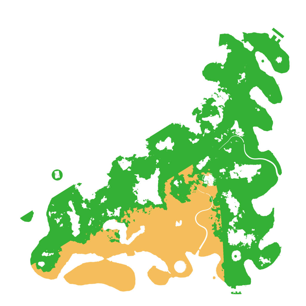 Biome Rust Map: Procedural Map, Size: 4500, Seed: 1971773883