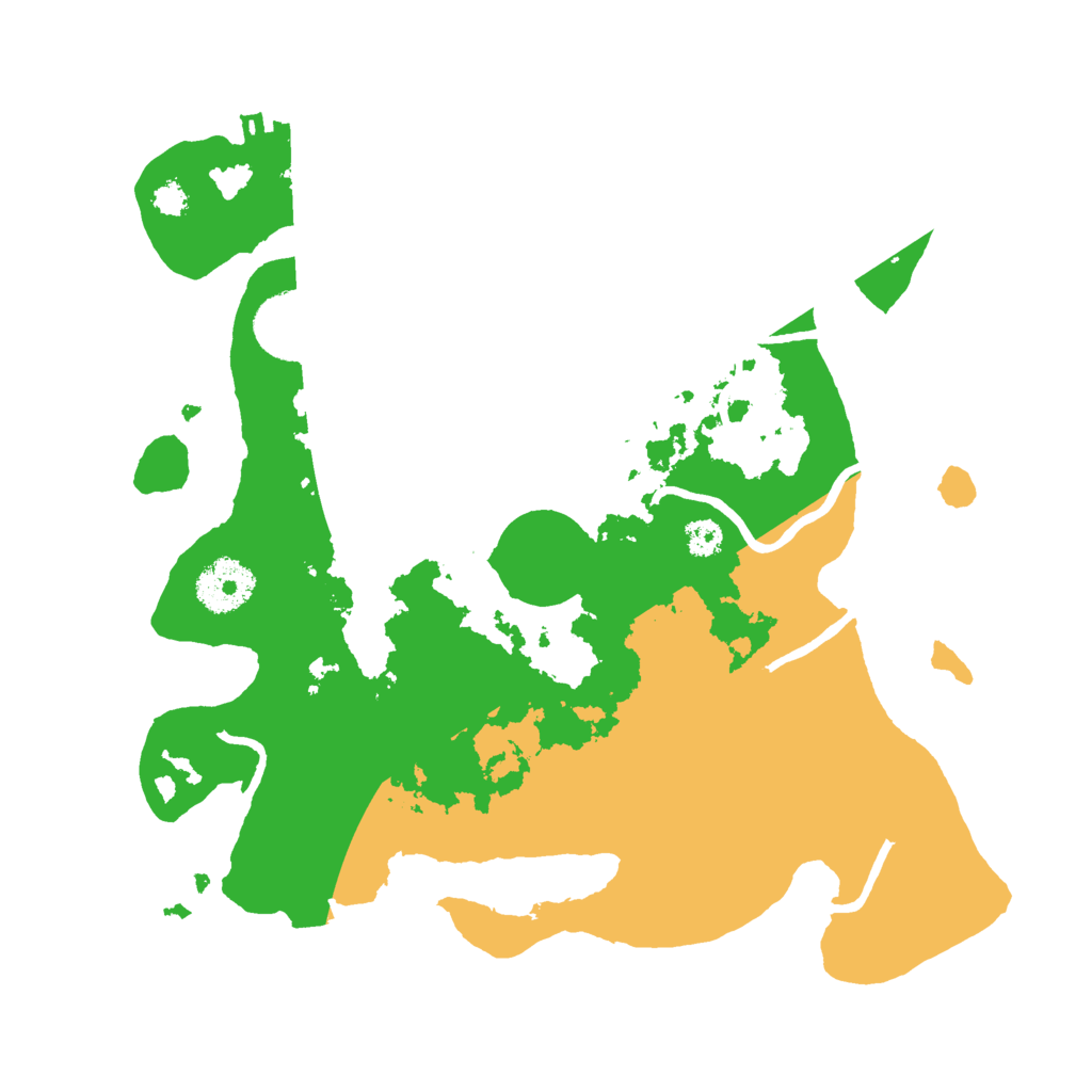 Biome Rust Map: Procedural Map, Size: 3000, Seed: 951852