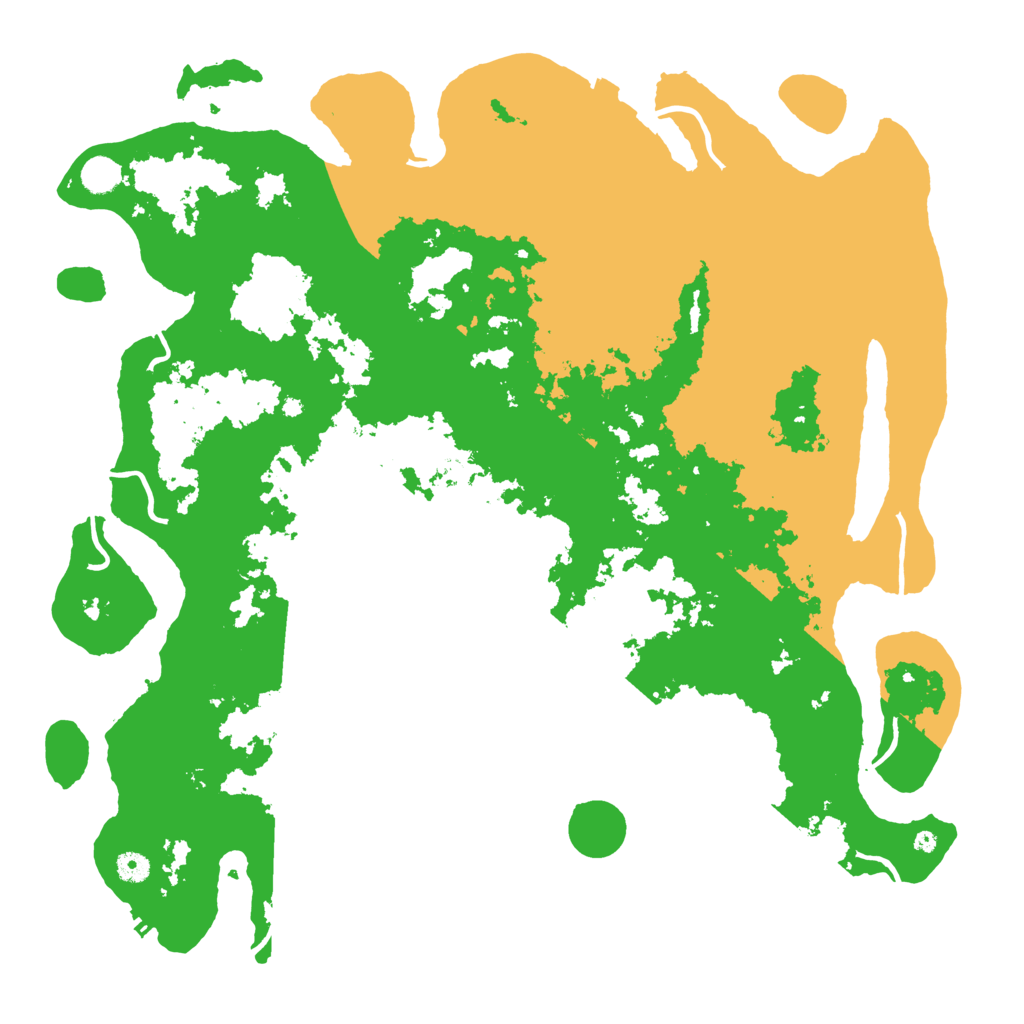 Biome Rust Map: Procedural Map, Size: 4800, Seed: 609698463