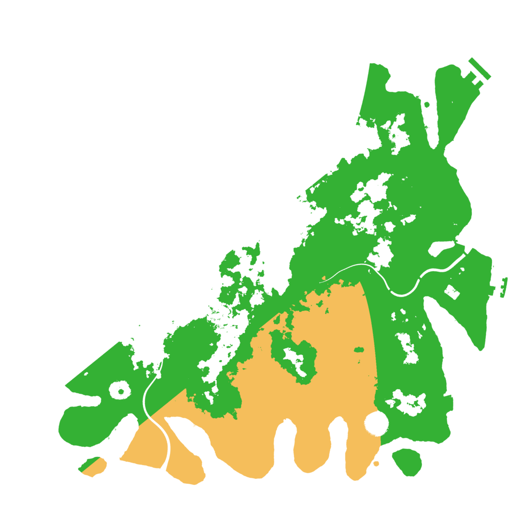 Biome Rust Map: Procedural Map, Size: 3850, Seed: 873863385