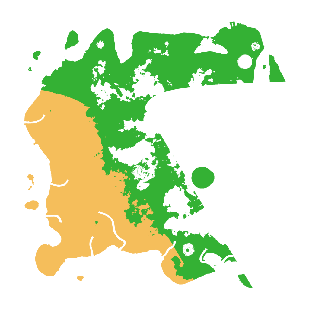 Biome Rust Map: Procedural Map, Size: 3800, Seed: 36141769