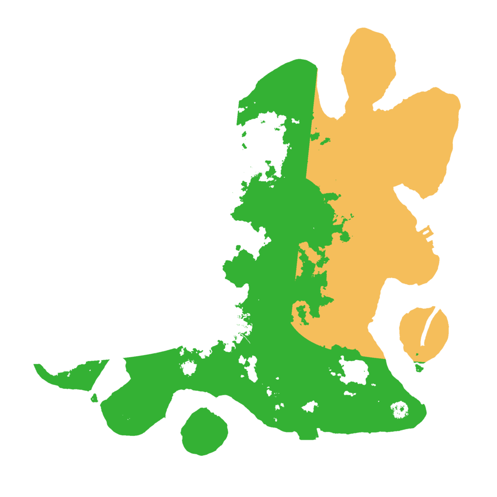 Biome Rust Map: Procedural Map, Size: 3000, Seed: 4398270