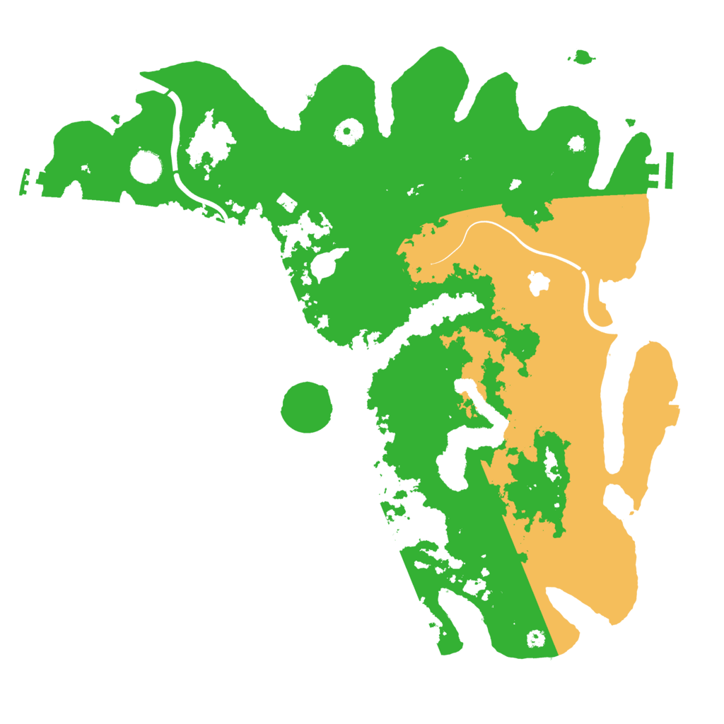 Biome Rust Map: Procedural Map, Size: 4000, Seed: 29477224