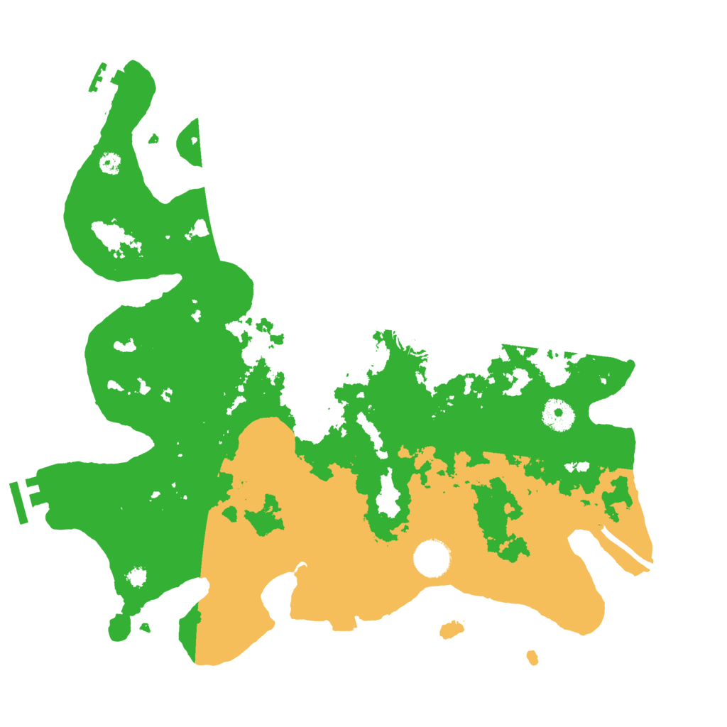 Biome Rust Map: Procedural Map, Size: 3450, Seed: 28074322