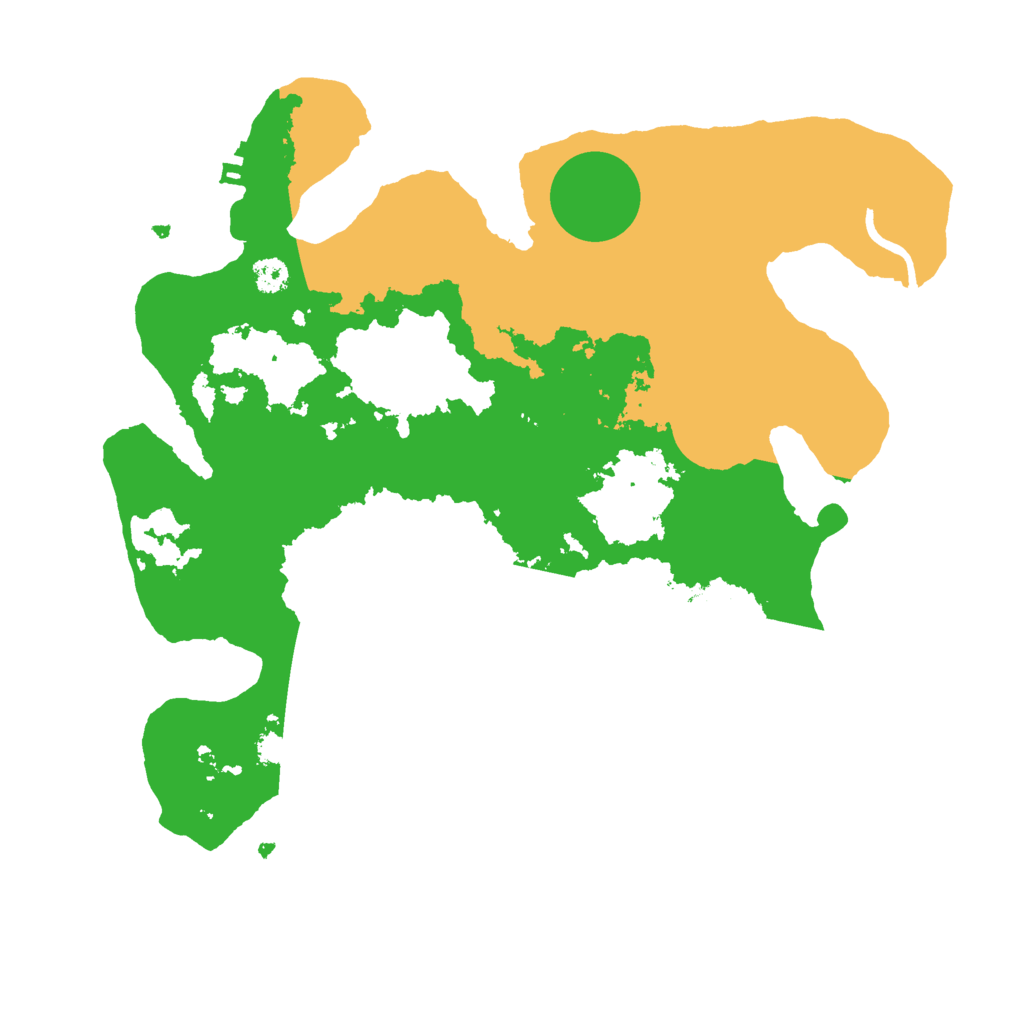 Biome Rust Map: Procedural Map, Size: 3000, Seed: 1318873788