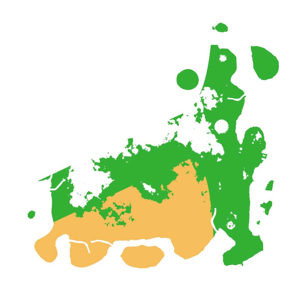 Biome Rust Map: Procedural Map, Size: 3750, Seed: 1505