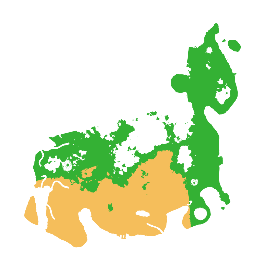 Biome Rust Map: Procedural Map, Size: 3750, Seed: 631664