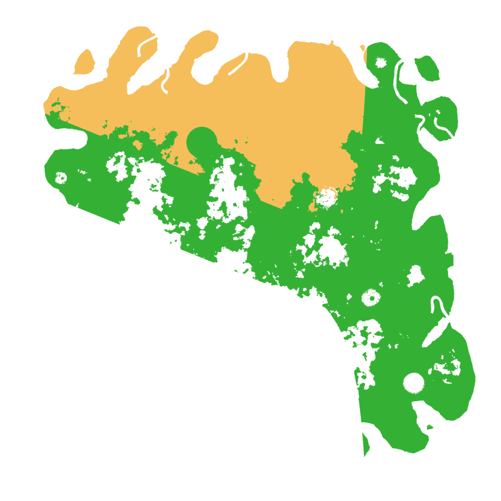 Biome Rust Map: Procedural Map, Size: 4300, Seed: 28789824