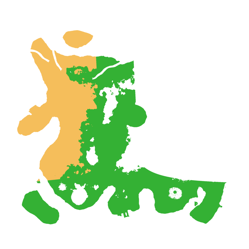 Biome Rust Map: Procedural Map, Size: 3000, Seed: 1322774610