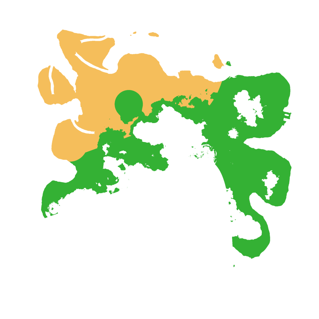 Biome Rust Map: Procedural Map, Size: 3000, Seed: 47188924