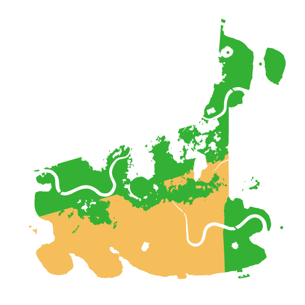 Biome Rust Map: Procedural Map, Size: 4000, Seed: 821938