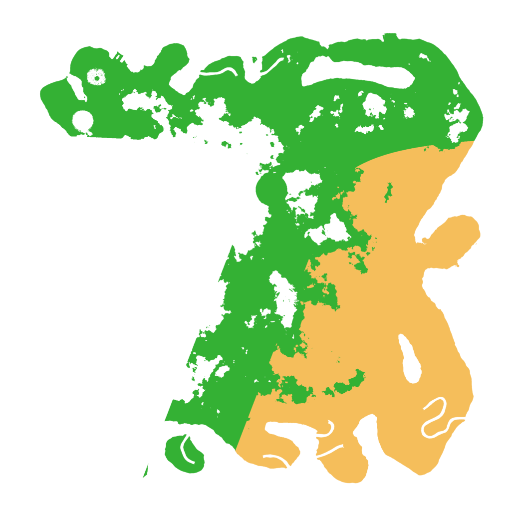 Biome Rust Map: Procedural Map, Size: 4300, Seed: 25467938