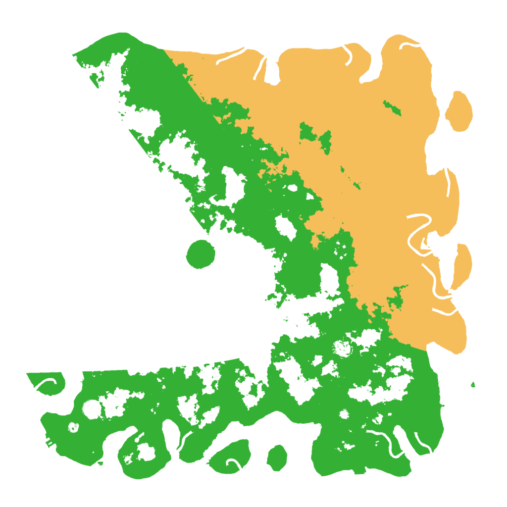 Biome Rust Map: Procedural Map, Size: 5000, Seed: 2057899980