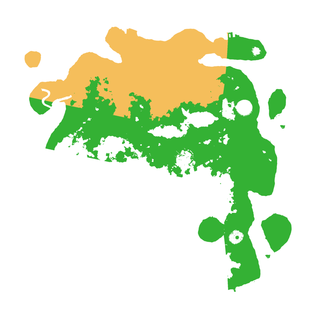 Biome Rust Map: Procedural Map, Size: 3450, Seed: 95406583