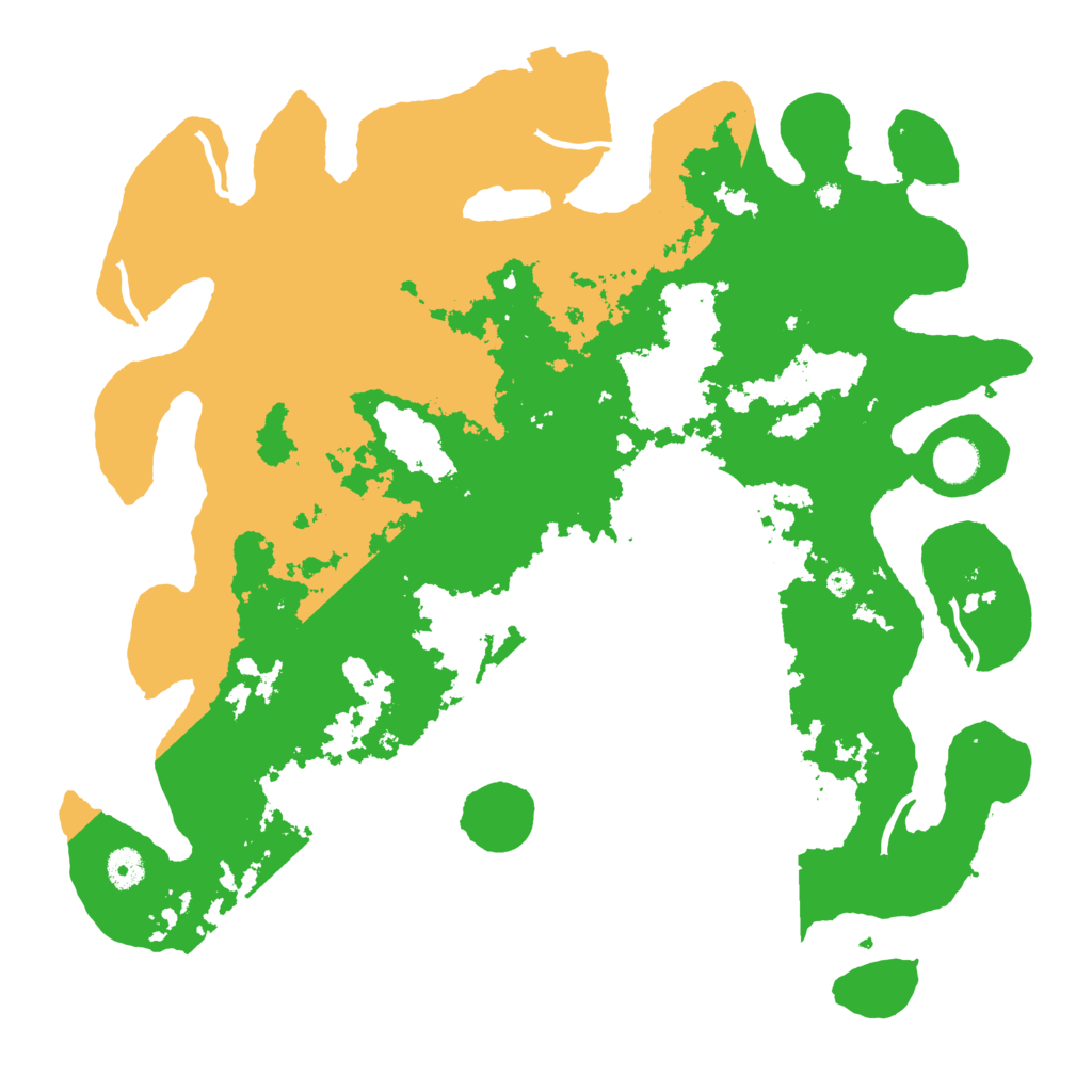Biome Rust Map: Procedural Map, Size: 4200, Seed: 258740677
