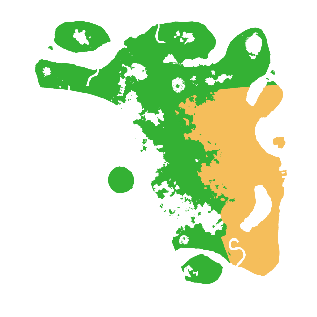 Biome Rust Map: Procedural Map, Size: 3450, Seed: 5013512