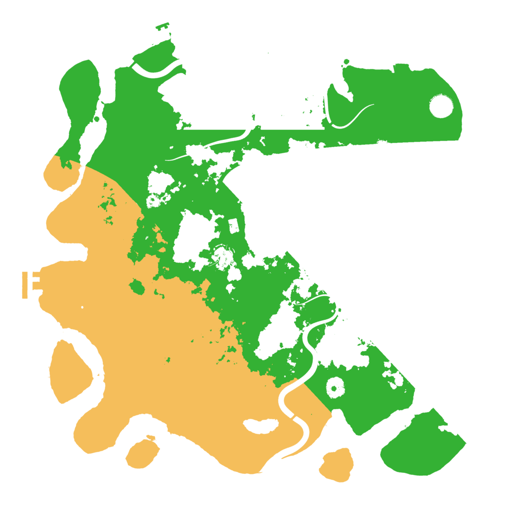 Biome Rust Map: Procedural Map, Size: 3900, Seed: 63112982